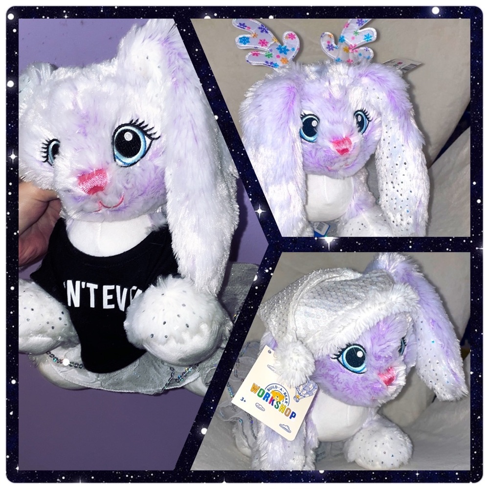 BAB Sugar Plum Bunny aka Purple Bunny plus Xmas Wardrobe Bundle!